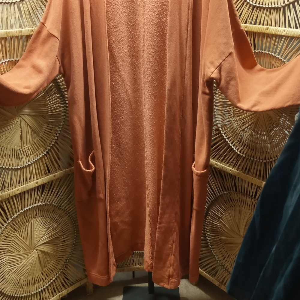 Bryn Walker Bamboo Fleece Coat 3X - Picture 4 of 11